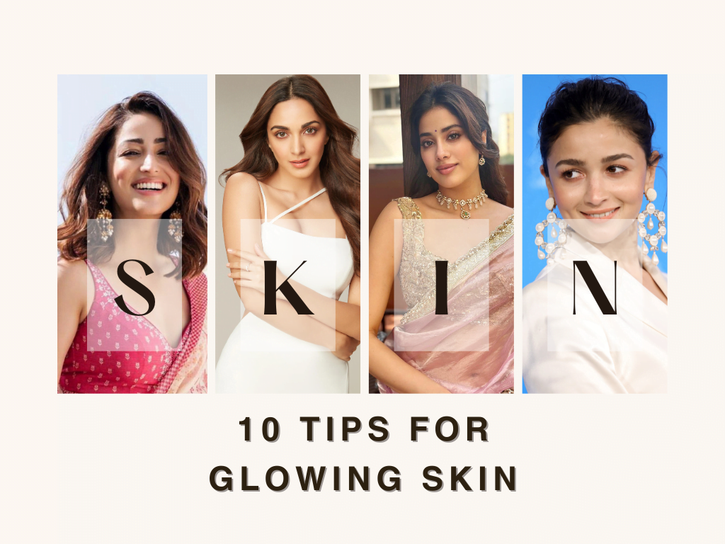 Glowing skin tips