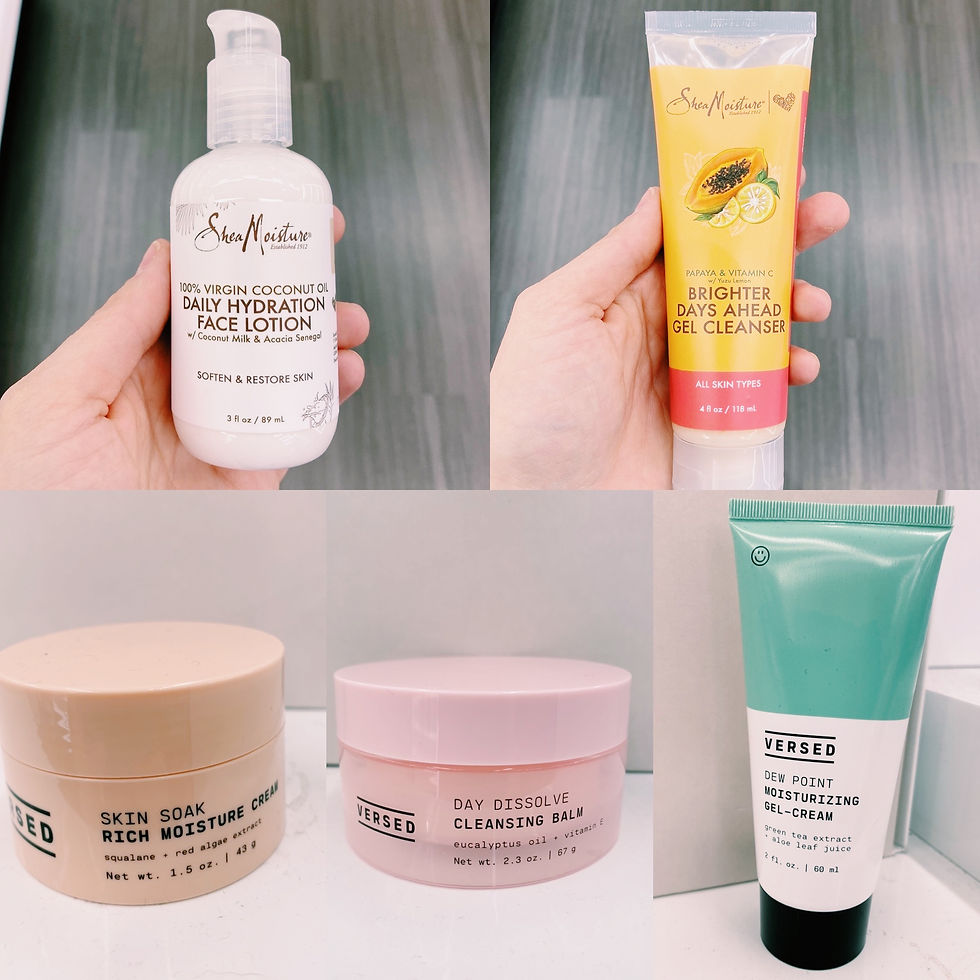 Skincare drugstore Drugstore skincare review