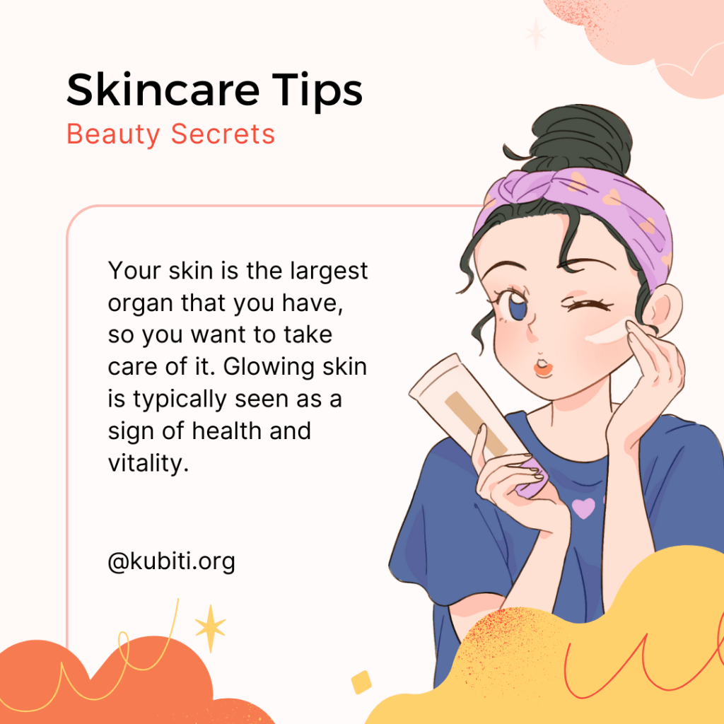Flawless skin tips
